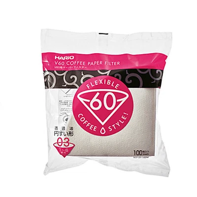 Hario Papierkaffeefilter V60 Gr. 03   157213