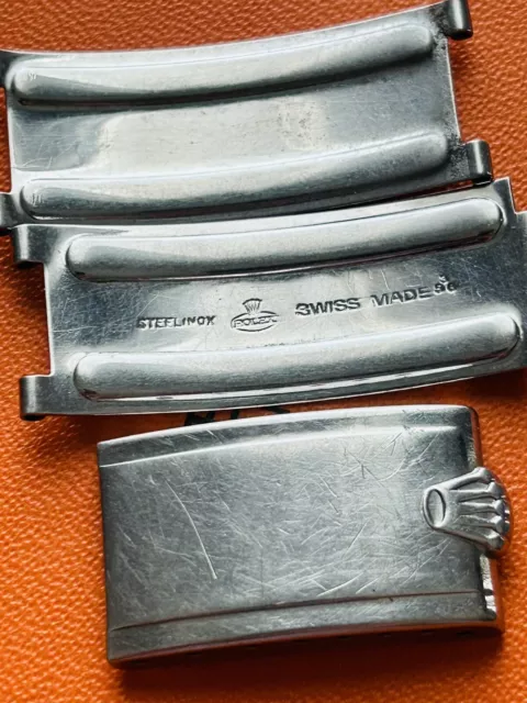 Rare Rolex Small Logo Clasp 1956 Unpolished 7206 6636 6200 6536 6538 6202 6350 Rare Rolex Small Logo Clasp 1956 Unpolished 7206 6636 6200 6536 6538 6202 6350