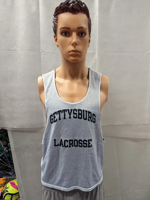 Gettysburg Bullets Reversible Practice Lacrosse Jersey L/XL NCAA
