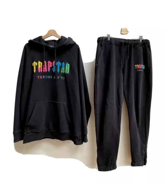 TRAPSTAR HOODIE AND Jog Pants Black XXL 46.63 PicClick UK