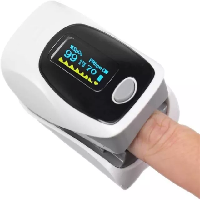 👍Official iMDK👍Fingertip Pulse Oximeter SpO2 Blood Oxygen Heartbeat Monitor