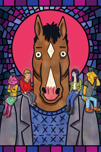 Bojack Horseman Tv Show Series Comedy Movie Wall Art Home Decor - POSTER 20x30