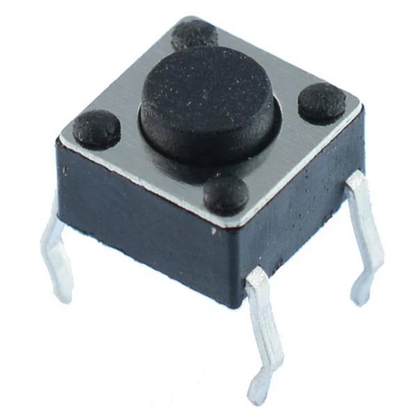 Lot De 10 Boutons Poussoirs Miniatures 6x6x4.3mm - Composants électroniques Neufs, Pour Projets DIY