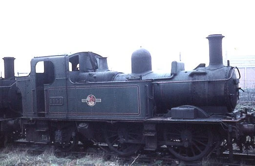 ORIGINAL COLOUR SLIDE of 1454 WR steam loco £4.99 - PicClick UK