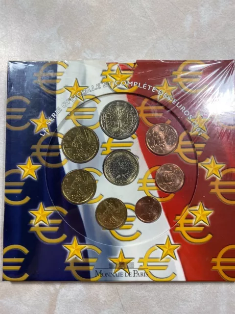 Coffret La Monnaie De Paris Pieces Euros France 2004 Bu Neuf Sous Blister