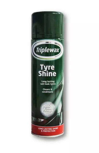 Triplewax Tyre Shine - 500ml x 2