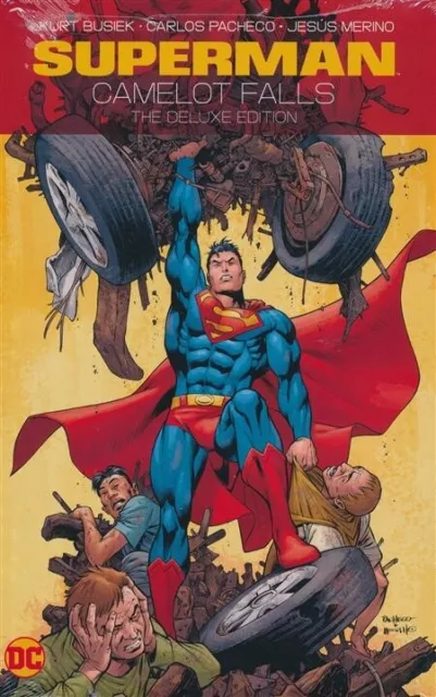 SUPERMAN: CAMELOT FALLS THE DELUXE EDITION HARDCOVER DC Comics Kurt Busiek HC