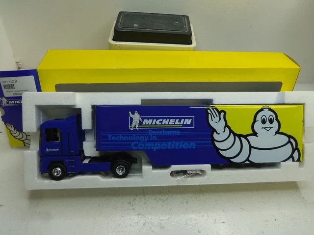 ELIGOR 1/43 CAMION FREIGHTLINER MICHELIN AMERICA BON ETAT