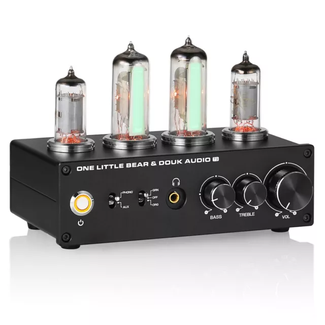 Douk Audio T9 HiFi Röhren Stereo Vorverstärker for Turntable Stereo Audio Preamp