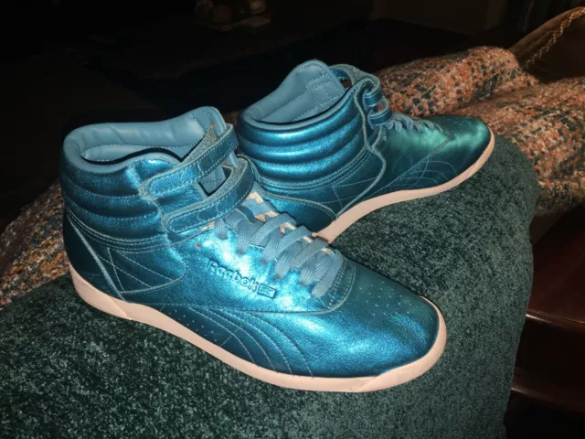Reebok high tops 80s blue hot sale