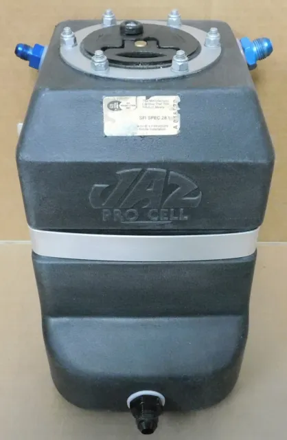 JAZ 220-002-NF Pro Stock Fuel Cell, 2 Gal, 7 X 7 X 10", -8 & 10AN Fittings