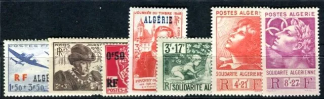 ALGERIE 1946 Yvert 245-251 ** POSTFRISCH (F3491