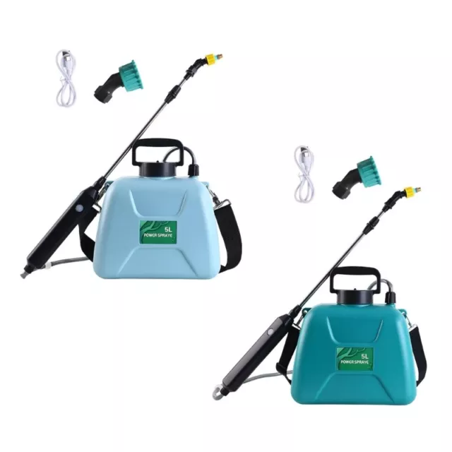 5L Electric Sprayer Misters Garden Sprayer with Telescopic Wand Shoulder Strap