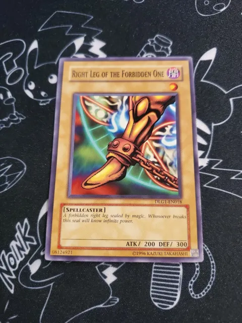 Yugioh - Right Leg of the Forbidden One DLG1-EN018 NM Unlimited Common
