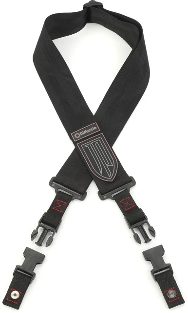 DiMarzio John Petrucci ClipLock Strap - Red