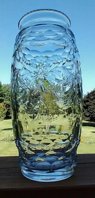 Antique ABP American Brilliant Period Cut Glass Vase Signed Hawkes Antique ABP American Brilliant Period Cut Glass Vase Signed Hawkes