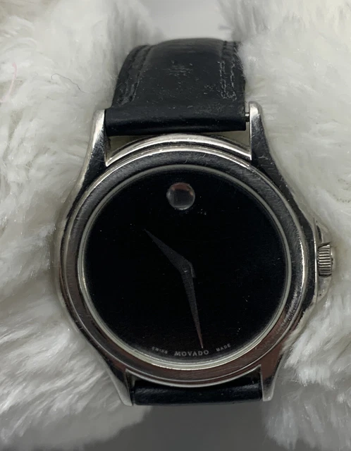 Movado Museum 84 E4 0863 Wrist Watch Needs Battery