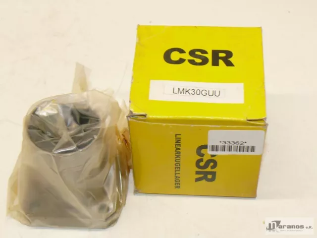 Neuf / Emballage D'Origine CSR LMK30GUU Roulements à Billes Linéaires