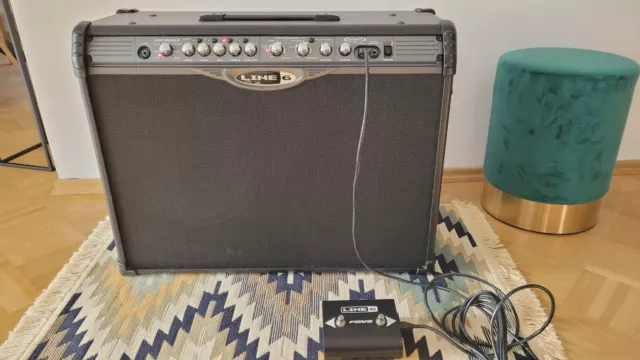Line 6 Spider II 212 - 150W Combo - Celestion - Modelling Amp + Foot Switch FBV2