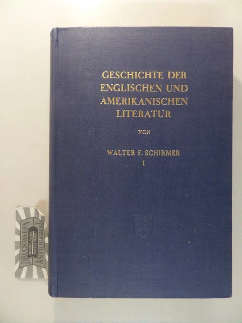Geschichte der englischen und amerikanischen Literatur von den Anfängen bis zur