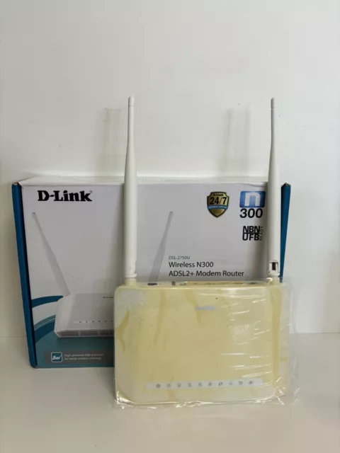 D-link DSL-2750U Modem Router NBN Ready