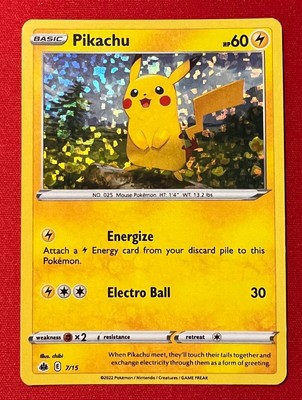 pikachu happy meal holo
