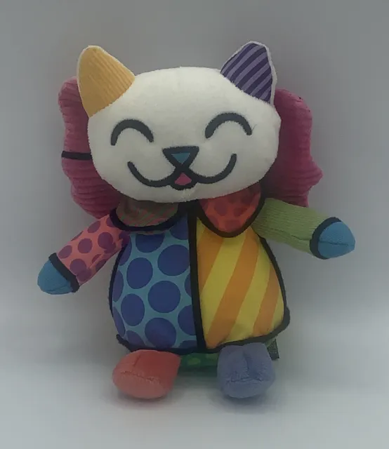 Britto Pop Plush Popplush Musical Angel White  Cat “Joy To the World” Enesco