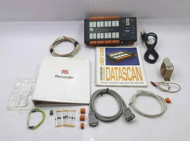 RS Datascan 7220 629-415 Analog Input Measurement Processor Data Acquisition