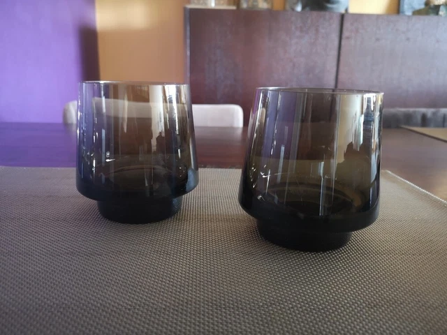 Duo de verres à vin blanc gravés