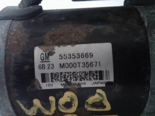 Used Starter Motor fits: 2006  Saab 9-3 6 cylinder Grade A