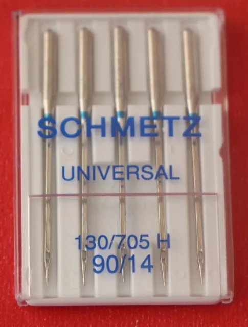 Schmetz Universal 90/14 sewing machine needles pkt of 5