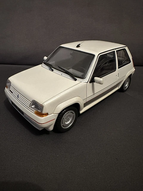 Renault Super 5 GT Turbo R5 GTT Bleue - Norev 1/18 - Miniature De Collection