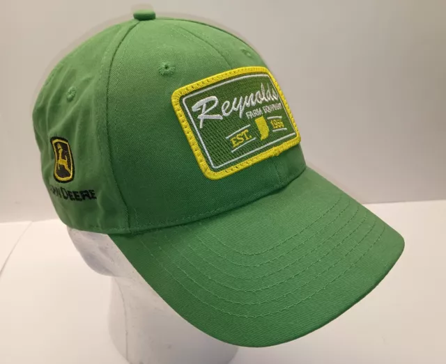 John Deere Licensed Promotional Reynolds Farm Equipment Hat-Cap RN# 125441 NWT