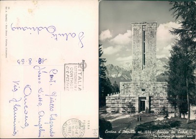 138233 cortina d' ampezzo ossario dei caduti 