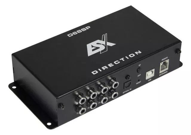 ESX D66SP 6 Canal Dsp Rester Seul Numérique 6-Kanal Processeur Dsp