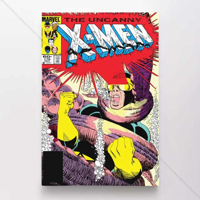 Uncanny X-Men Poster Canvas Vol 1 #176 Xmen Marvel Comic Book Art Print