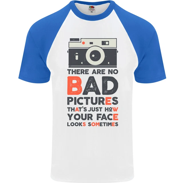 Maglietta da baseball Photography Your Face Funny Photographer da uomo S/S 3