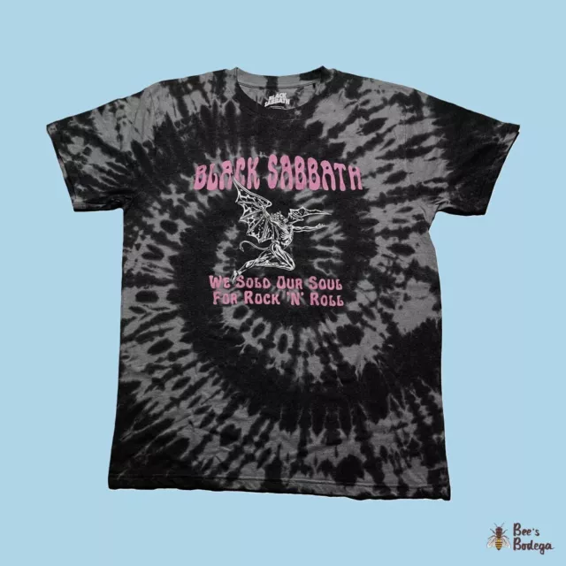 Black Sabbath: ‘We Sold Our Soul...' Tie Dye T-Shirt *Official Merch*