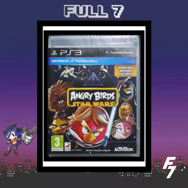 ANGRY BIRDS Star wars SONY PS3 NEUF* NEW* VERSION PAL FRANCAISE.