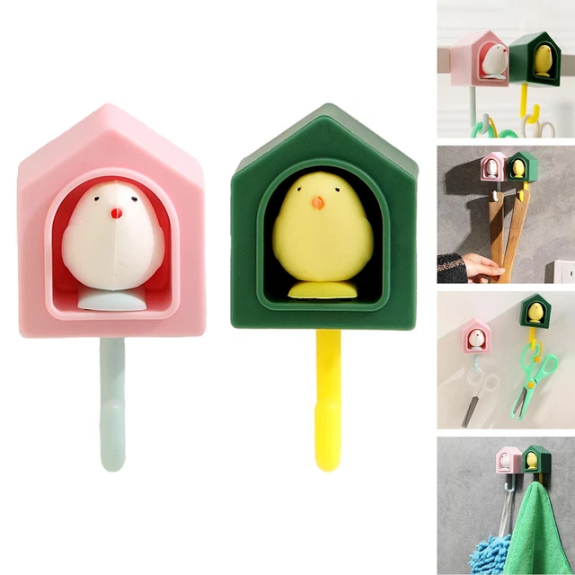 Niedliche Wandhaken, Kleiderhaken für Wand, Vogelhaus, Küche, Wandbehang,