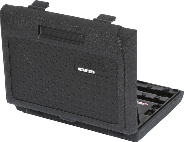 KS Tools GEARplus Gelenk-Ratschenringschlüssel 10-tlg – Feststellbar, FlankTraction-Profil