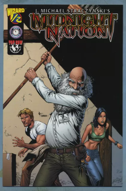 Midnight Nation 1/2 2001 Wizard [Michael Straczynski Gary Frank] Image Top Cow m