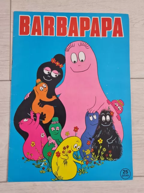 40 Album Barbapapa Plancha Cromos Sin Pegar 1975 Ediciones Quelcom Original