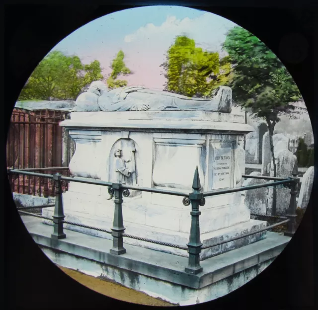 Glass Magic Lantern Slide PILGRIMS PROGRESS NO5 C1890 PHOTO JOHN BUNYAN STORY