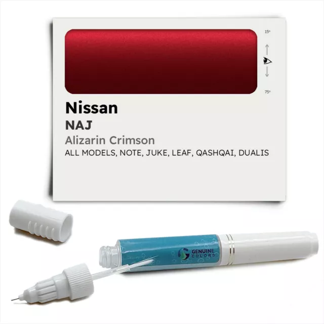 NAJ ALIZARIN CRIMSON Rot Lackstift für NISSAN LEAF NOTE JUKE QASHQAI DUALIS Kra