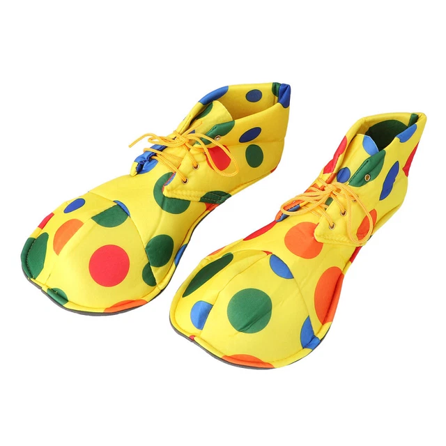 Chaussures De Clown Sarini Arc-en-Ciel - Grandes Tailles Adulte - Costume Halloween Carnaval Chaussures Clown Adulte Chaussures De Clown Sarini Arc-en-Ciel - Grandes Tailles Adulte - Costume Halloween Carnaval Chaussures Clown Adulte