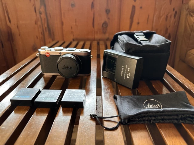 Leica X1 - 12 MP Compact Digital Camera, Silver (24mm f/2.8 ASPH, ~36mm equiv)