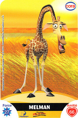 5537 Carte CORA Dreamworks 2011 n° 7/112 ALEX 