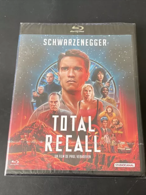 Total Recall Bluray Arnold Schwarzenegger Sharon Stone Paul Verhoeven Neuf