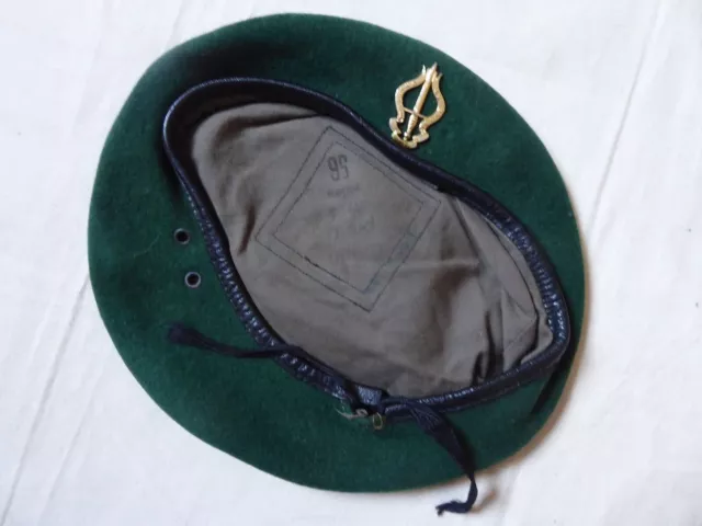 Beret vert Para Commando Armée Belge années 1990